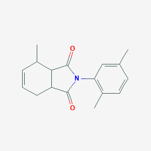 molecular formula C17H19NO2 B340864 2-(2,5-dimethylphenyl)-4-methyl-3a,4,7,7a-tetrahydro-1H-isoindole-1,3(2H)-dione 