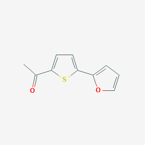 molecular formula C10H8O2S B3408677 1-(5-(Furan-2-yl)thiophen-2-yl)ethan-1-one CAS No. 879896-51-2