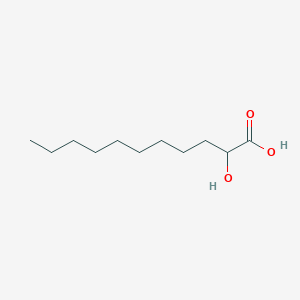 molecular formula C11H22O3 B034096 2-Hydroxyundecanoic acid CAS No. 19790-86-4