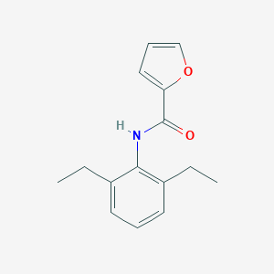 molecular formula C15H17NO2 B341009 N-(2,6-diethylphenyl)furan-2-carboxamide 