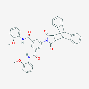 5-(12,14-dioxo-11,12,14,15-tetrahydro-9H-9,10-[3,4]epipyrroloanthracen-13(10H)-yl)-N1,N3-bis(2-methoxyphenyl)isophthalamide