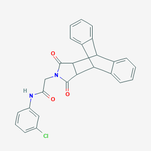 molecular formula C26H19ClN2O3 B341048 Cambridge id 7358324 