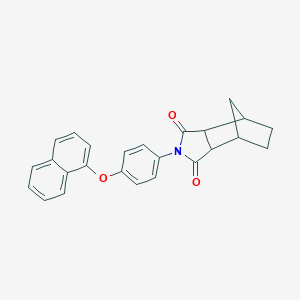 2-[4-(naphthalen-1-yloxy)phenyl]hexahydro-1H-4,7-methanoisoindole-1,3(2H)-dione