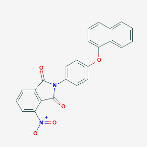 2-[4-(1-naphthyloxy)phenyl]-4-nitro-1H-isoindole-1,3(2H)-dione