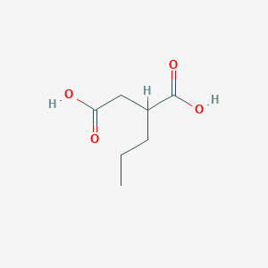 molecular formula C7H12O4 B034111 2-丙基琥珀酸 CAS No. 618-57-5