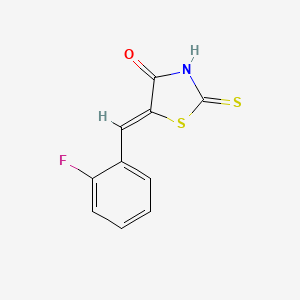 (Z)-5-(2-fluorobenzylidene)-2-thioxothiazolidin-4-one