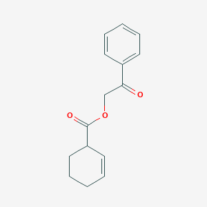 2-Oxo-2-phenylethyl 2-cyclohexene-1-carboxylate