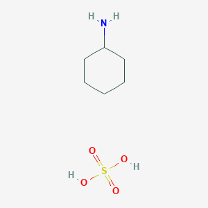 molecular formula C6H15NO4S B034133 环己胺硫酸盐 CAS No. 19834-02-7
