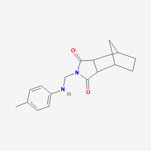 2-{[(4-methylphenyl)amino]methyl}hexahydro-1H-4,7-methanoisoindole-1,3(2H)-dione
