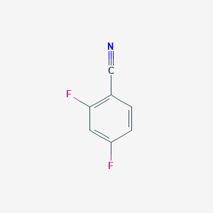 molecular formula C7H3F2N B034149 2,4-Difluorobenzonitrile CAS No. 103496-86-2