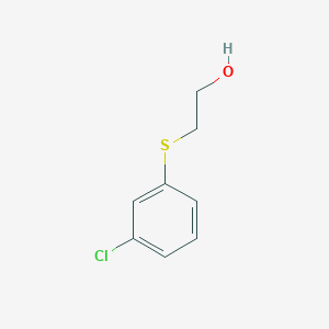 molecular formula C8H9ClOS B3415296 3-Chlorophenylthioethanol CAS No. 13457-99-3