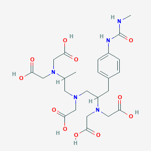molecular formula C24H35N5O11 B3415438 Ibritumomab CAS No. 206181-63-7