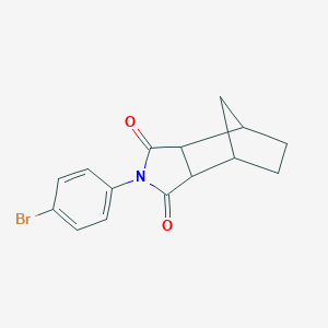 molecular formula C15H14BrNO2 B341546 2-(4-bromophenyl)hexahydro-1H-4,7-methanoisoindole-1,3(2H)-dione 
