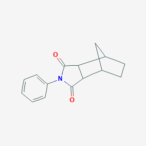 molecular formula C15H15NO2 B341547 2-phenylhexahydro-1H-4,7-methanoisoindole-1,3(2H)-dione 