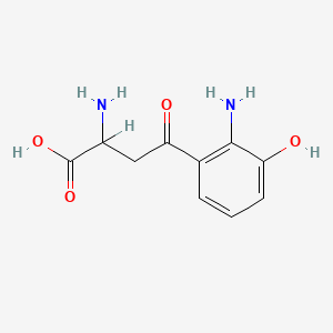 molecular formula C10H12N2O4 B3415498 3-Hydroxykynurenine CAS No. 2147-61-7
