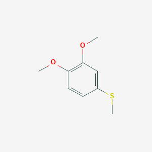 molecular formula C9H12O2S B3415591 3,4-二甲氧基苯硫醚 CAS No. 2570-43-6