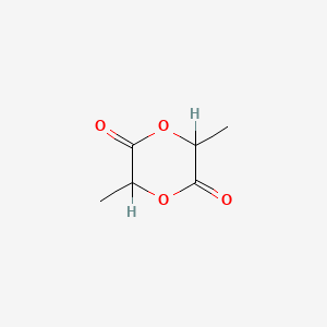 molecular formula C6H8O4 B3415678 3,6-二甲基-1,4-二氧六环-2,5-二酮 CAS No. 33135-50-1