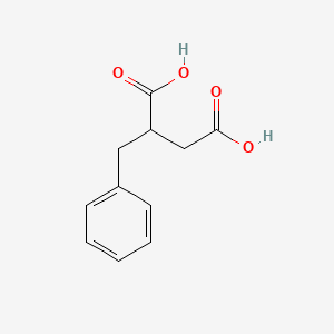 molecular formula C11H12O4 B3415754 2-Benzylsuccinic acid CAS No. 36092-42-9