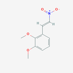 molecular formula C10H11NO4 B3415791 (E)-1,2-Dimethoxy-3-(2-nitrovinyl)benzene CAS No. 37630-20-9