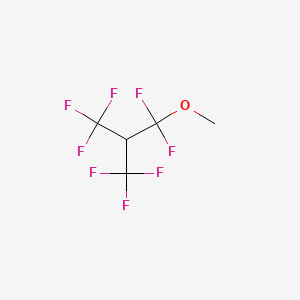 molecular formula C5H4F8O B3415804 2-[二氟(甲氧基)甲基]-1,1,1,3,3,3-六氟丙烷 CAS No. 382-26-3