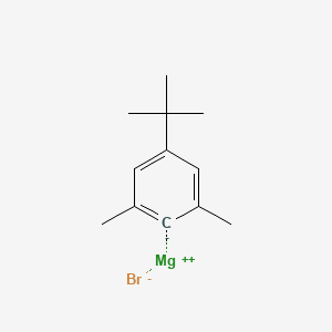 molecular formula C12H17BrMg B3415840 4-Tert-butyl-2,6-dimethylphenylmagnesium bromide CAS No. 400656-18-0