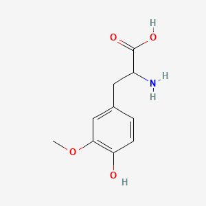 molecular formula C10H13NO4 B3415856 3-Methoxytyrosine CAS No. 4214-13-5