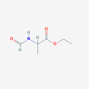 molecular formula C6H11NO3 B3415878 N-甲酰基-2-氨基丙酸乙酯 CAS No. 4289-99-0