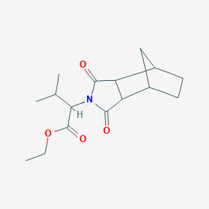 ethyl 2-(1,3-dioxooctahydro-2H-4,7-methanoisoindol-2-yl)-3-methylbutanoate