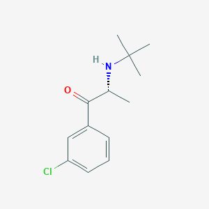 molecular formula C13H18ClNO B3415889 (R)-bupropion CAS No. 437723-96-1