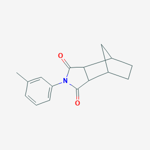 molecular formula C16H17NO2 B341590 2-(3-methylphenyl)hexahydro-1H-4,7-methanoisoindole-1,3-dione 