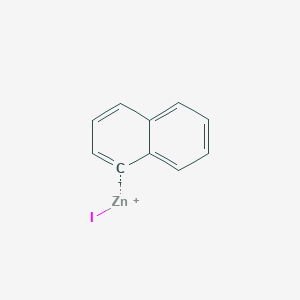 molecular formula C10H7IZn B3415913 1-Naphthylzinc iodide CAS No. 46000-10-6