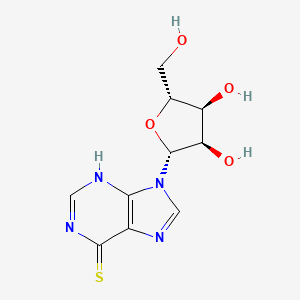 molecular formula C10H12N4O4S B3415956 Thioinosine CAS No. 4988-64-1