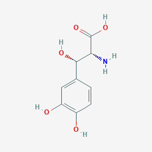 molecular formula C9H11NO5 B3415999 (2R,3S)-2-amino-3-(3,4-dihydroxyphenyl)-3-hydroxypropanoic acid CAS No. 51829-99-3