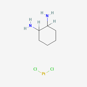 molecular formula C6H14Cl2N2Pt B3416010 二氯(1,2-二氨基环己烷)铂(II) CAS No. 52691-24-4