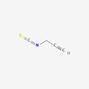 molecular formula C4H3NS B3416018 异硫氰酸丙炔酯 CAS No. 54122-88-2