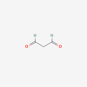 molecular formula OCHCH2CHO<br>C3H4O2 B3416024 丙二醛 CAS No. 542-78-9