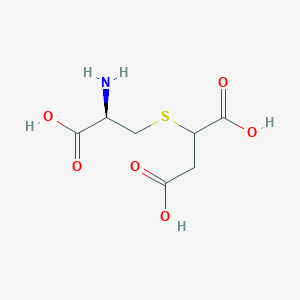 molecular formula C7H11NO6S B3416030 S-(1,2-二羧乙基)半胱氨酸 CAS No. 547764-73-8