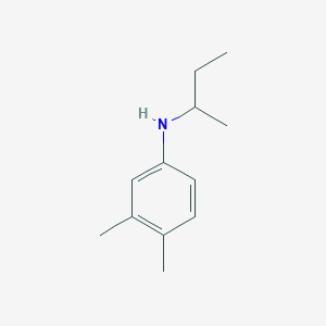 N-(1-methylpropyl)-3,4-dimethyl-aniline