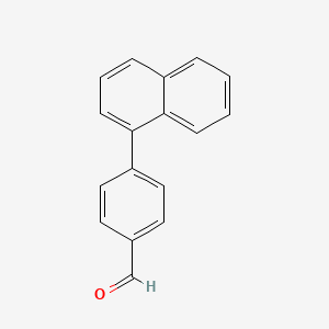 molecular formula C17H12O B3416060 4-(Naphthalen-1-yl)benzaldehyde CAS No. 56432-18-9