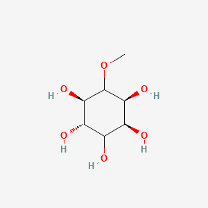 molecular formula C7H14O6 B3416118 D-肌醇 CAS No. 6090-97-7