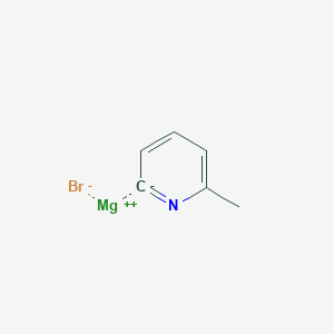 molecular formula C6H6BrMgN B3416138 6-Methyl-2-pyridylmagnesium bromide CAS No. 621685-64-1