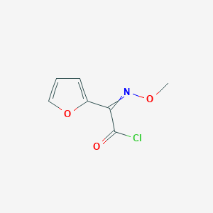 alpha-(Methoxyimino)-2-furanacetyl chloride