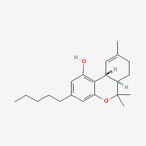 molecular formula C21H30O2 B3416174 Dronabinol CAS No. 6465-30-1