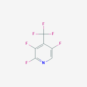 molecular formula C6HF6N B3416202 2,3,5-三氟-4-(三氟甲基)吡啶 CAS No. 675602-93-4