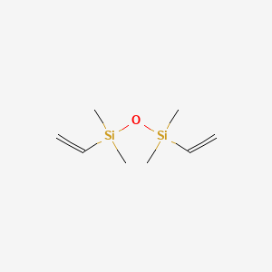 molecular formula C8H18OSi2 B3416230 1,1,3,3-Tetramethyl-1,3-divinyldisiloxane CAS No. 68083-19-2