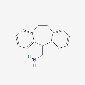 molecular formula C16H17N B3416257 5-Aminomethyl-dibenzosuberane CAS No. 69306-43-0