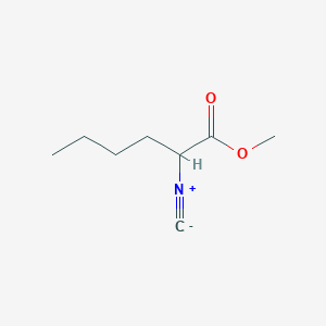 molecular formula C8H13NO2 B3416324 Methyl 2-isocyanohexanoate CAS No. 730964-70-2