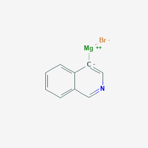 molecular formula C9H6BrMgN B3416361 4-Isoquinolinmagnesium bromide CAS No. 738580-40-0