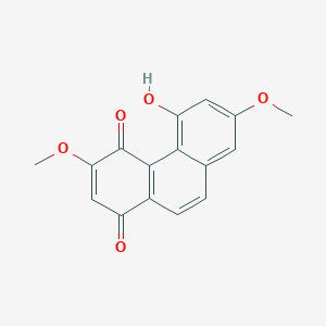 molecular formula C16H12O5 B3416446 Denbinobin CAS No. 82526-36-1