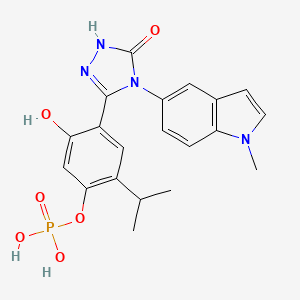 molecular formula C20H21N4O6P B3416472 Defibrotide CAS No. 83712-60-1
